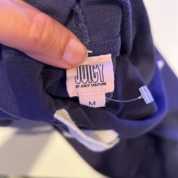 Juicy Couture Blue & White Hoodie - Picture 7 of 7